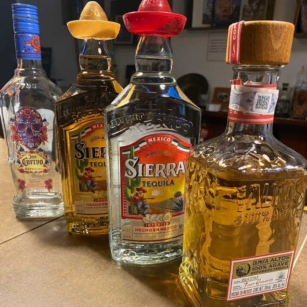 botellas tequila